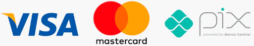 Visa, Mastercard e Pix